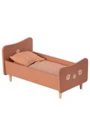 Maileg Holzbett für  für Maileg Teddys & Hasen (Gr. 1) - rose