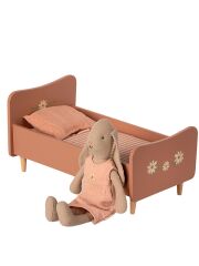 Maileg Holzbett für  für Maileg Teddys & Hasen (Gr. 1) - rose