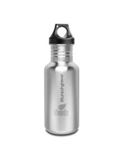 Kivanta 500 ml Edelstahl Trinkflasche mit Loop-Cap inkl. Wunschgravur