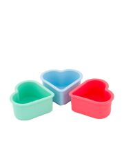 LURCH FlexiForm Muffin Liner "Herz" / 3er Set