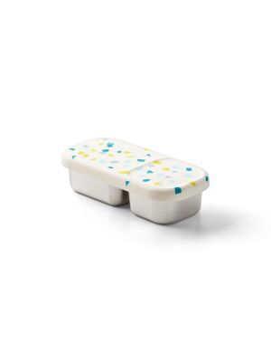 PlanetBox Brotdose Day Tripper Snack Container - White...