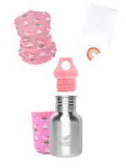 Kivanta Set für Babys 1: 350 ml Trinkflasche + Isolierhülle, Looschal & Goodies of Desire