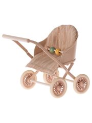 Maileg Kinderwagen f&uuml;r Babym&auml;use (Rose)