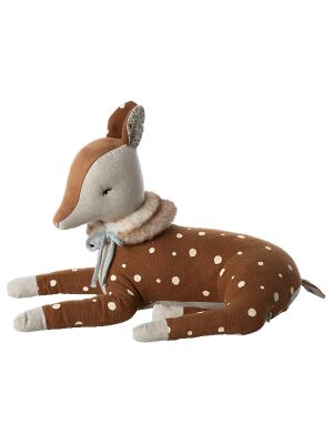 Maileg "Cosy Bambi" - blaue Schleife