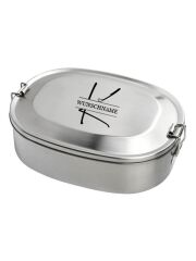 Edelstahl Deckel f&uuml;r Kivanta Lunchbox XL - Monogramm (3)