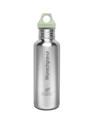 Kivanta 750 ml Trinkflasche inkl. Loop-Cap und Wunschgravur flexibel