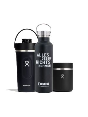 Hydro Flask & nada SPARPAKET I / 3-teilig / schwarz