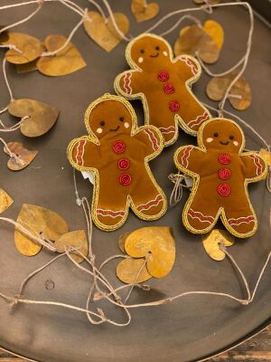 Weihnachtsdekoration "Starter Paket XI" / Lebkuchen (4-teilig)