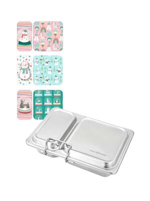 LunchBuddy *Duo* mit Magnete-Set für Brotdose Duo / 4-teilig