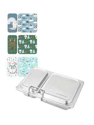 LunchBuddy *Duo* mit Magnete-Set für Brotdose Duo / 4-teilig