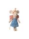 Maileg Big Sister / Big Brother Mouse - Wandermaus mit Schlafsack (rosé)