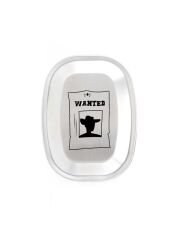 Edelstahl Deckel für Kivanta Lunchbox XL - Cowboy & Cowgirl (mit o. ohne Personalisierung)