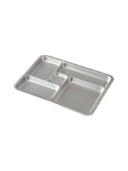 PlanetBox &quot;Rover Tray&quot; Edelstahl Portionsteller - 4 F&auml;cher