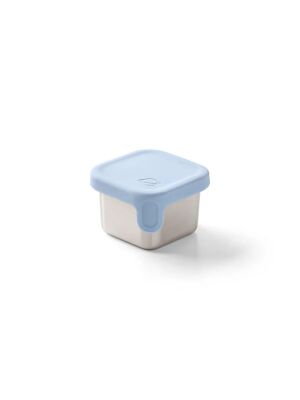 PlanetBox Little Square Dipper (Rover) mit Silikondeckel - Cloudy