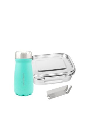 LunchBuddy Wanderer Isolierflasche + "Airtight"...