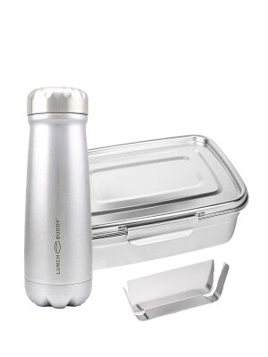 LunchBuddy Wanderer Isolierflasche + "Airtight"...