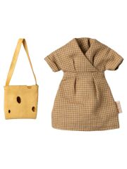 Maileg Mum & Dad Mouse - Kleid und Tasche