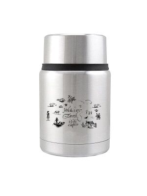Kivanta Edelstahl Isolierbehälter 450 ml mit Becher - You & I are Earth