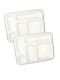 Ersatzdichtung für LunchBuddy Lunchbox "Bento Five" - 2er Set/ transparent