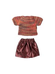 Maileg Mum & Dad Mouse - Strickpullover mit Glanzrock