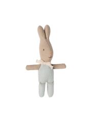 Maileg Rabbit "My" (hellblau kariert)