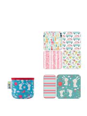 LunchBuddy Magnete Duo & Isolierhülle - Happy Bunny