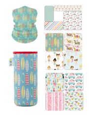 LunchBuddy Magnete "5 Stars"& Isolierhülle (750 ml) - Pastell  | Surfboards