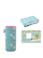 LunchBuddy Magnete "5 Stars"& Isolierhülle (750 ml) - Vintage Woodland