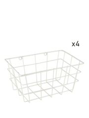 IB Laursen Hängekorb / Sortierbox aus Metall - 4er Set