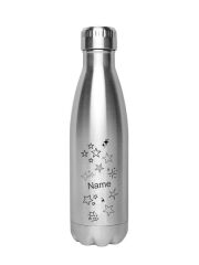 Kivanta 500 ml solierte Edelstahlflasche "Sterne" / mit od. ohne Wunschgravur
