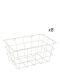 IB Laursen Hängekorb / Sortierbox aus Metall - 8er Set