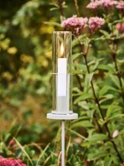 IB Laursen Gartenspieß für Kerzen (mit Windschutz)