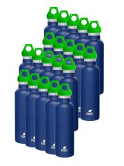Kivanta Trinkflaschen Set - 20 x 700 ml Isolierflasche (blau)