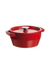 Pyrex - Runde Kasserolle &Oslash; 20 cm - 2,2 Liter (shiny red)