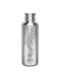 Kivanta 750 ml Edelstahl Trinkflasche LOVE WATER Edition inklusive "Bambus" Edelstahl Deckel matt