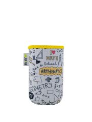 Kivanta Schulset-Accessoires: Isolierh&uuml;lle + M&auml;ppchen + Schal &quot;Mathe&quot;